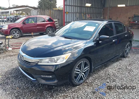 2016 Honda Accord Sport из США, поврежденный, VIN 1HGCR2F50GA190812